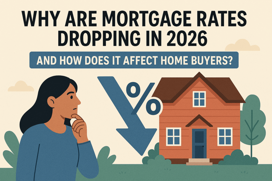 Why Are Mortgage Rates Dropping in 2026 and How Does It Affect Home Buyers?